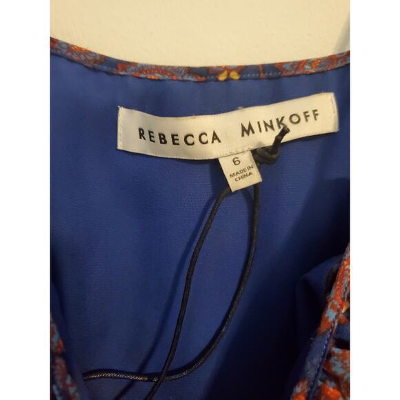 Rebecca Minkoff‎  Kailey Floral Off the Shoulder Maxi Dress Size 6 NWOT - Picture 4 of 6